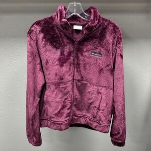 Columbia Velvet Maroon Jacket